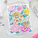 Pinkfresh Studio - Layering Stencils - Flower Garden