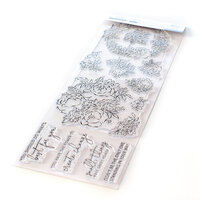 Pinkfresh Studio - Clear Photopolymer Stamps - Painted Peony