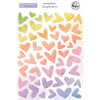 Pinkfresh Studio - Puffy Stickers - Rainbow Hearts