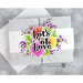 Pinkfresh Studio - Layering Stencils - Floral Bunch