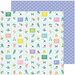 Pinkfresh Studio - Happy Blooms Collection - 12 x 12 Double Sided Paper - Garden