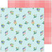 Pinkfresh Studio - Happy Blooms Collection - 12 x 12 Double Sided Paper - Flower Patch