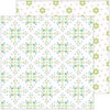 Pinkfresh Studio - Happy Blooms Collection - 12 x 12 Double Sided Paper - Together