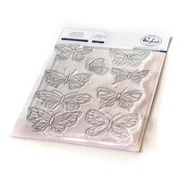 Pinkfresh Studio - Clear Photopolymer Stamps - Small Butterflies
