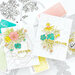 Pinkfresh Studio - Clear Photopolymer Stamps - Happy Blooms