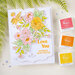 Pinkfresh Studio - Layering Stencils - Happy Blooms