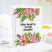 Pinkfresh Studio - Layering Stencils - Just a Hello Floral