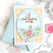 Pinkfresh Studio - Layering Stencils - Slimline - Hearts Builder