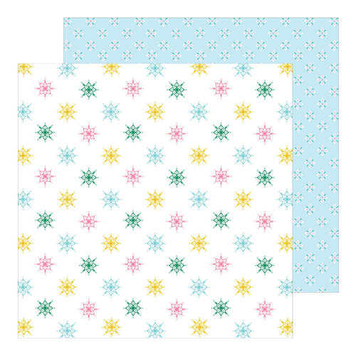 Pinkfresh Studio - Holiday Magic Collection - Christmas - 12 x 12 Double Sided Paper - Wonder and Peace