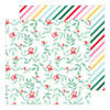 Pinkfresh Studio - Holiday Magic Collection - Christmas - 12 x 12 Double Sided Paper - Feeling Festive