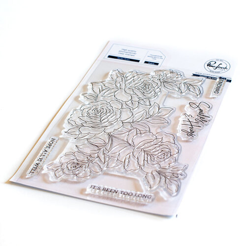 Pinkfresh Studio - Clear Photopolymer Stamps - Garden Roses