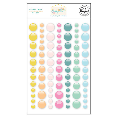 Pinkfresh Studio - Happy Heart Collection - Enamel Dots