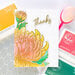 Pinkfresh Studio - Clear Photopolymer Stamps - Slimline - Chrysanthemum