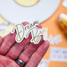 Pinkfresh Studio - Ephemera Pack - Die Cut Cardstock Pieces - Gold and Silver Foiled Sentiments