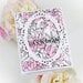 Pinkfresh Studio - Cling Mounted Rubber Stamps - Peony Print