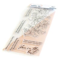 Pinkfresh Studio - Clear Photopolymer Stamps - Slimline - Wildflower