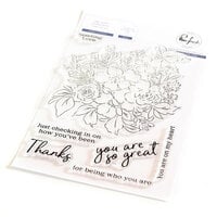 Pinkfresh Studio - Clear Photopolymer Stamps - Handpicked Flowers