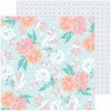 Pinkfresh Studio - Sunshine On My Mind Collection - 12 x 12 Double Sided Paper - Sweetest Summer