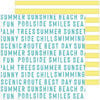 Pinkfresh Studio - Sunshine On My Mind Collection - 12 x 12 Double Sided Paper - Poolside
