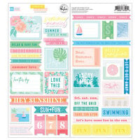 Pinkfresh Studio - Sunshine On My Mind Collection - Cardstock Stickers