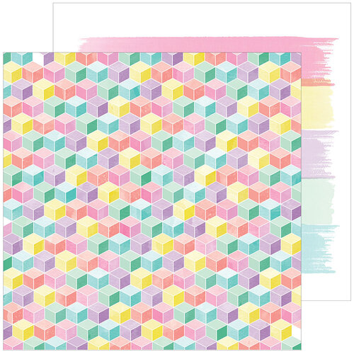 Pinkfresh Studio - Delightful Collection - 12 x 12 Double Sided Paper - Full Color