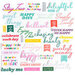 Pinkfresh Studio - Delightful Collection - Ephemera Pack - Titles