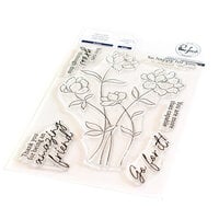 Pinkfresh Studio - Clear Photopolymer Stamps - Go For It