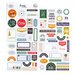 Pinkfresh Studio - Simply the Best Collection - Cardstock Stickers