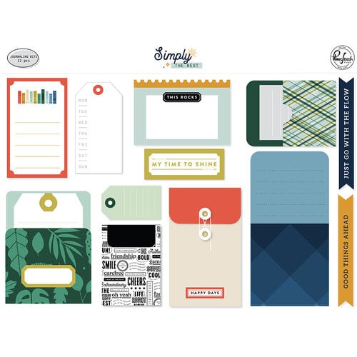 Pinkfresh Studio - Simply the Best Collection - Journaling Bits