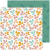 Pinkfresh Studio - Good Times Collection - 12 x 12 Double Sided Paper - Cozy Up