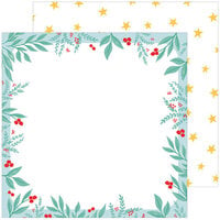 Pinkfresh Studio - Happy Holidays Collection - Christmas - 12 x 12 Double Sided Paper - Fa La La