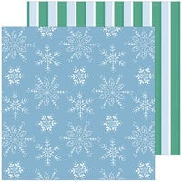 Pinkfresh Studio - Happy Holidays Collection - Christmas - 12 x 12 Double Sided Paper - Winter Wonderland