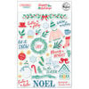 Pinkfresh Studio - Happy Holidays Collection - Christmas - Puffy Stickers