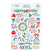 Pinkfresh Studio - Happy Holidays Collection - Christmas - Puffy Stickers