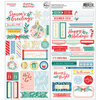 Pinkfresh Studio - Happy Holidays Collection - Christmas - Cardstock Stickers