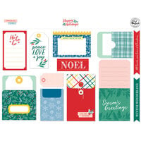 Pinkfresh Studio - Happy Holidays Collection - Christmas - Journaling Bits