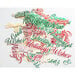 Pinkfresh Studio - Christmas - Dies - Brushed Sentiments Holiday