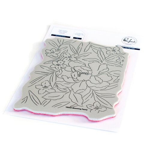 Pinkfresh Studio - Cling Mounted Rubber Stamps - Blooming Peony