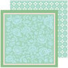 Pinkfresh Studio - Flower Market Collection - 12 x 12 Double Sided Paper - Handkerchief