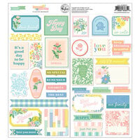 Pinkfresh Studio - Flower Market Collection - Cardstock Stickers