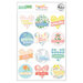 Pinkfresh Studio - Flower Market Collection - Layered Stickers