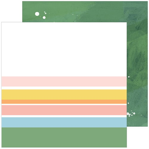 Pinkfresh Studio - Spring Vibes Collection - 12 x 12 Double Sided Paper - Sunny Days