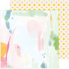 Pinkfresh Studio - Spring Vibes Collection - 12 x 12 Double Sided Paper - Perfect Day