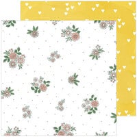 Pinkfresh Studio - Spring Vibes Collection - 12 x 12 Double Sided Paper - Moments of Joy