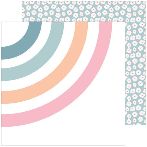 Pinkfresh Studio - Lovely Blooms Collection - 12 x 12 Double Sided Paper - Good Things