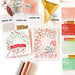 Pinkfresh Studio - Clear Photopolymer Stamps - Basic Banners - Christmas