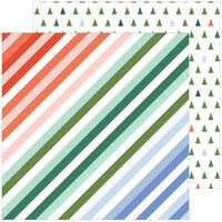 Pinkfresh Studio - Holiday Dreams Collection - 12 x 12 Double Sided Paper - Sweet Holiday