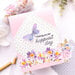 Pinkfresh Studio - Artsy Floral Collection - Clear Photopolymer Stamps - Fluttering Butterflies
