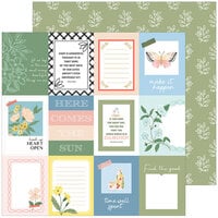Pinkfresh Studio - Making the Best of It Collection - 12 x 12 Double Sided Paper - Beautiful Story