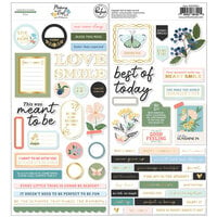 Pinkfresh Studio - Making the Best of It Collection - Cardstock Stickers